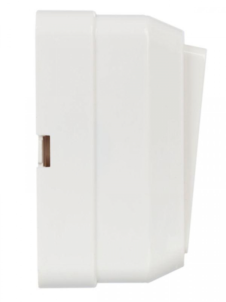 Выключатель 1-кл. ОП Октава 10А IP20 ВС20-1-0-ОБ 250В бел. GENERICA EVO10-K01-10-DC ТехноИмпульс