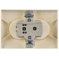 Розетка 2-м СП Кварта 10А IP20 без заземл. без защ. шторок крем. GENERICA ERK23-K33-10-DM ТехноИмпульс