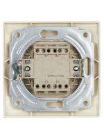 Выключатель 2-кл. СП Кварта 10А IP20 ВС10-2-0-ККм крем. GENERICA EVK20-K33-10-DM ТехноИмпульс