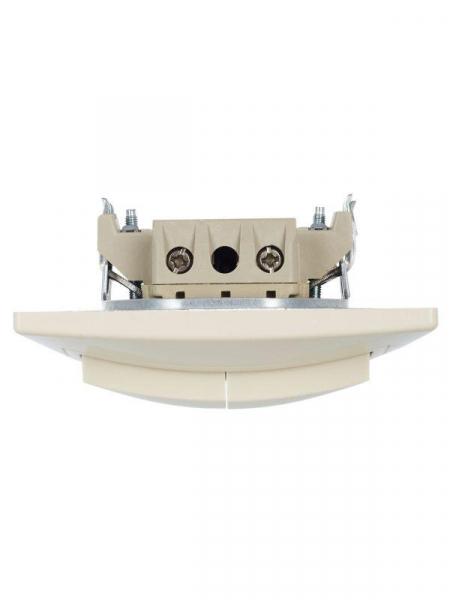 Выключатель 2-кл. СП Кварта 10А IP20 ВС10-2-0-ККм крем. GENERICA EVK20-K33-10-DM ТехноИмпульс