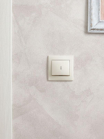 Переключатель проходной 1-кл. СП Кварта 10А IP20 ВСп10-1-0-ККм крем. GENERICA EVK12-K33-10-DM ТехноИмпульс