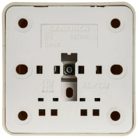 Розетка 1-м ОП Октава 10А IP20 без заземл. крем. GENERICA ERO10-K33-10-DC ТехноИмпульс