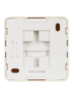 Выключатель 2-кл. ОП Октава 10А IP20 ВС20-2-0-ОКм крем. GENERICA EVO20-K33-10-DC ТехноИмпульс