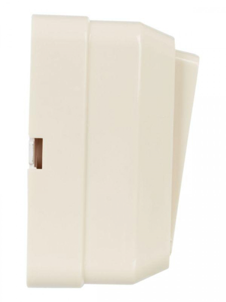 Выключатель 2-кл. ОП Октава 10А IP20 ВС20-2-0-ОКм крем. GENERICA EVO20-K33-10-DC ТехноИмпульс