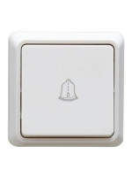 Выключатель кнопочный 1-кл. ОП Октава 10А IP20 ВСк20-1-0-ОБ бел. GENERICA EVO13-K01-10-DC ТехноИмпульс