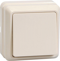 Выключатель 1-кл. ОП Октава 10А IP20 ВС20-1-0-ОКм крем. GENERICA EVO10-K33-10-DC ТехноИмпульс