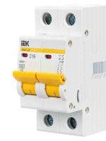 Выключатель автоматический модульный 2п C 16А 4.5кА ВА47-29 KARAT IEK MVA20-2-016-C ТехноИмпульс