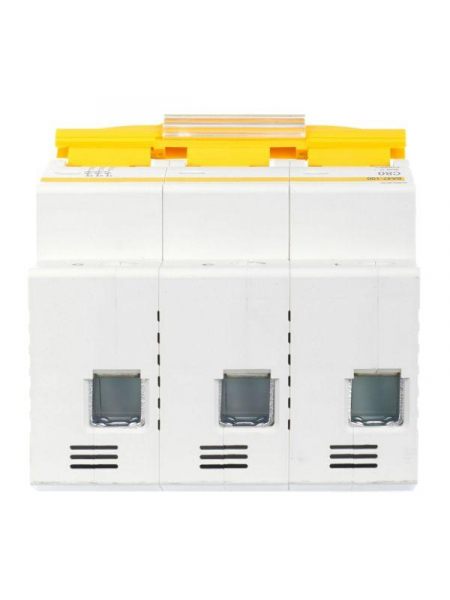 Выключатель автоматический модульный 3п C 80А 10кА ВА47-100 KARAT IEK MVA40-3-080-C ТехноИмпульс