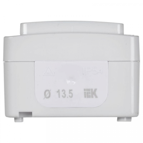 Выключатель 1-кл. ОП Гермес Plus 10А IP54 ВС20-1-0-ГПБ бел. IEK EVMP10-K01-10-54-EC ТехноИмпульс