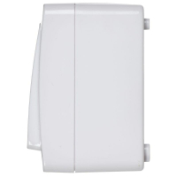 Выключатель 1-кл. ОП Гермес Plus 10А IP54 ВС20-1-0-ГПБ бел. IEK EVMP10-K01-10-54-EC ТехноИмпульс