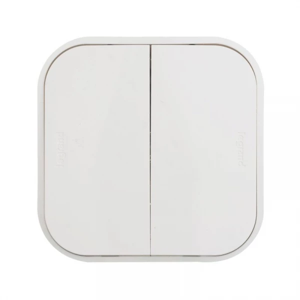 Выключатель 2-кл. ОП Quteo 10А IP20 10AX бел. IEK 782202 ТехноИмпульс