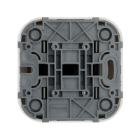 Выключатель 2-кл. ОП Quteo 10А IP20 10AX бел. IEK 782202 ТехноИмпульс