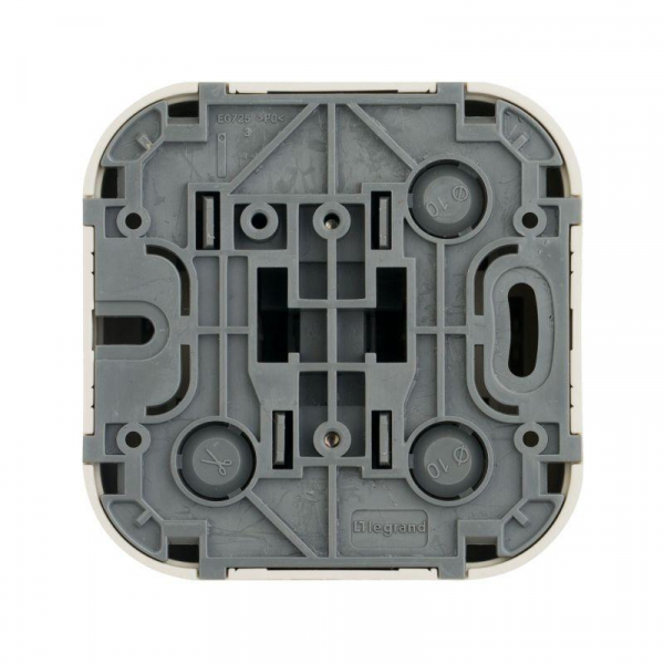 Выключатель 1-кл. ОП Quteo 10А IP20 10AX сл. кость IEK 782230 ТехноИмпульс