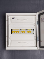 Выключатель автоматический дифференциального тока 2п C 16А 10мА тип AC 4.5кА АД-12 KARAT IEK MAD10-2-016-C-010 ТехноИмпульс