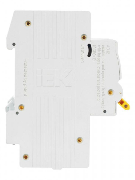Выключатель автоматический дифференциального тока 2п C 16А 10мА тип AC 4.5кА АД-12 KARAT IEK MAD10-2-016-C-010 ТехноИмпульс