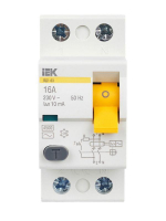 Выключатель дифференциального тока (УЗО) 2п 16А 10мА тип AC ВД1-63 KARAT IEK MDV10-2-016-010 ТехноИмпульс