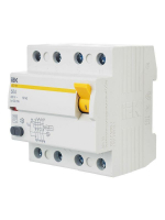 Выключатель дифференциального тока (УЗО) 4п 50А 30мА тип AC ВД1-63 KARAT IEK MDV10-4-050-030 ТехноИмпульс