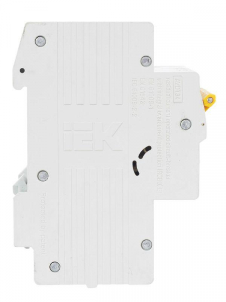 Выключатель автоматический дифференциального тока 4п (3P+N) C 25А 30мА тип A 6кА АВДТ-34 KARAT IEK MAD22-6-025-C-30 ТехноИмпульс