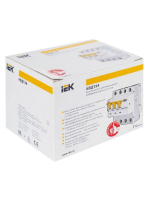 Выключатель автоматический дифференциального тока 4п (3P+N) C 25А 30мА тип A 6кА АВДТ-34 KARAT IEK MAD22-6-025-C-30 ТехноИмпульс