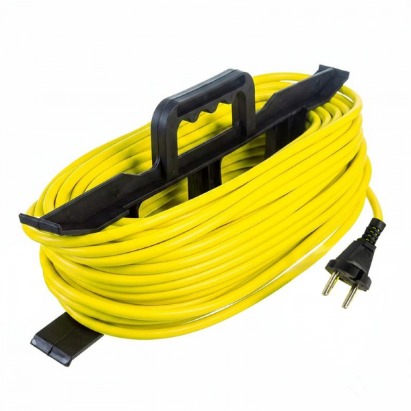 Удлинитель-шнур на рамке 1х50м без заземл. 10А IP20 1.3кВт Союз 481S-5105 ТехноИмпульс