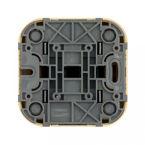 Выключатель 2-кл. ОП Quteo 10А IP20 10AX дерево IEK 782262 ТехноИмпульс