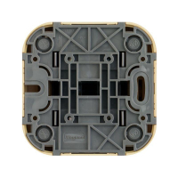 Выключатель 2-кл. ОП Quteo 10А IP20 10AX дерево IEK 782262 ТехноИмпульс