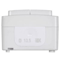 Выключатель 2-кл. ОП Гермес Plus 10А IP54 ВС20-2-0-ГПБ бел. IEK EVMP20-K01-10-54-EC ТехноИмпульс