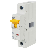 Выключатель автоматический модульный 1п C 6А 6кА ВА47-60M KARAT IEK MVA31-1-006-C ТехноИмпульс