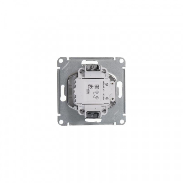 Выключатель 1-кл. СП Glossa 10А IP20 (сх. 1а) 10AX с подсветкой механизм бел. SE GSL000113 ТехноИмпульс