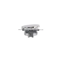 Кнопка нажимная 1-кл. СП Glossa 10А IP20 (сх. 1) 10AX механизм бел. SE GSL000115 ТехноИмпульс