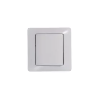 Кнопка нажимная 1-кл. СП Glossa 10А IP20 (сх. 1) 10AX механизм бел. SE GSL000115 ТехноИмпульс