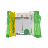 Выключатель 2-кл. СП Glossa 10А IP20 (сх. 5) 10AX механизм бел. SE GSL000151 ТехноИмпульс