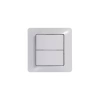 Выключатель 2-кл. СП Glossa 10А IP20 (сх. 5) 10AX механизм бел. SE GSL000151 ТехноИмпульс