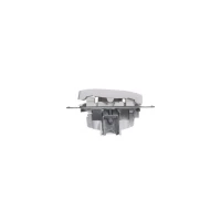 Переключатель проходной 1-кл. СП Glossa 10А IP20 (сх. 6а) 10AX с подсветкой механизм бел. SE GSL000163 ТехноИмпульс