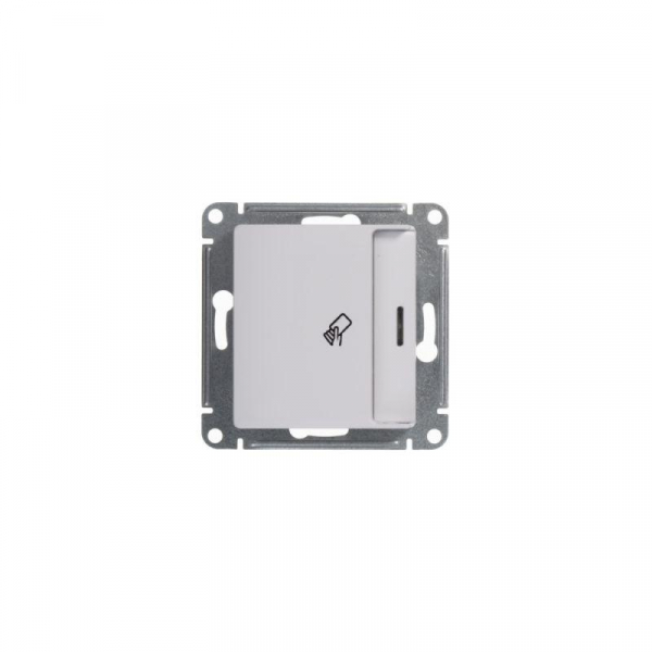 Выключатель карточный 1-кл. 1мод. СП Glossa 10А IP20 (сх. 6) механизм бел. SE GSL000169 ТехноИмпульс