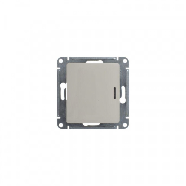 Выключатель 1-кл. СП Glossa 10А IP20 (сх. 1а) 10AX с подсветкой механизм беж. SE GSL000213 ТехноИмпульс