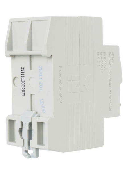 Выключатель дифференциального тока (УЗО) 2п 25А 100мА тип AC ВД1-63 KARAT IEK MDV10-2-025-100 ТехноИмпульс