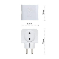 Разветвитель 4-м без заземл. 16А IP20 SP-4-W бел. Эра Б0005103 ТехноИмпульс