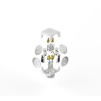 Разветвитель 4-м без заземл. 16А IP20 SP-4-W бел. Эра Б0005103 ТехноИмпульс