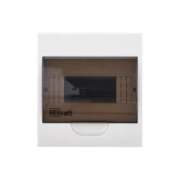 Корпус навесной ЩРН-П-8 20х18х10 8мод. IP41 пластик. DEKraft 31010DEK ТехноИмпульс