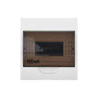 Корпус навесной ЩРН-П-8 20х18х10 8мод. IP41 пластик. DEKraft 31010DEK ТехноИмпульс