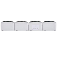 Розетка 4-м ОП Гермес Plus РСб24-3-ГПБд 16А IP54 с заземл. с дым. крышкой бел. IEK ERMP42-K03-16-54-EC ТехноИмпульс