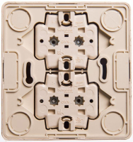 Розетка 4-м ОП Этюд 16А 250В с заземл. с заземл. защ. шторки сосна SE PA16-208D ТехноИмпульс