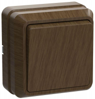 Выключатель 1-кл. ОП Октава 10А IP20 ВС20-1-0-ОД дуб GENERICA EVO10-K04-10-DC ТехноИмпульс