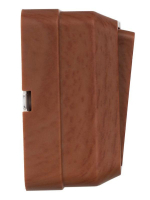 Выключатель 1-кл. ОП Октава 10А IP20 ВС20-1-1-ОД с индикацией дуб GENERICA EVO11-K04-10-DC ТехноИмпульс