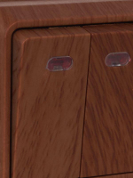 Выключатель 2-кл. ОП Октава 10А IP20 ВС20-2-1-ОД с индикацией дуб GENERICA EVO21-K04-10-DC ТехноИмпульс