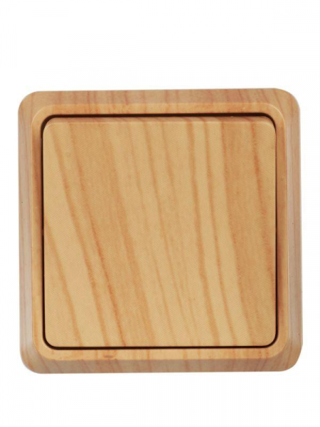 Выключатель 1-кл. ОП Октава 10А IP20 ВС20-1-0-ОС сосна GENERICA EVO10-K03-10-DC ТехноИмпульс