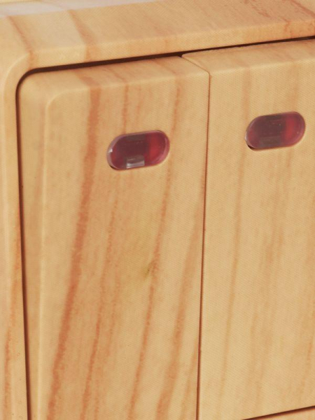 Выключатель 2-кл. ОП Октава 10А IP20 ВС20-2-1-ОС с индикацией сосна GENERICA EVO21-K03-10-DC ТехноИмпульс