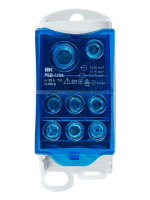 Блок распределительный на DIN-рейку РБД-125А IEK RBD-125 ТехноИмпульс