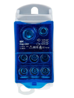 Блок распределительный на DIN-рейку РБД-160А IEK RBD-160 ТехноИмпульс